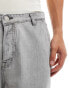 Brave Soul denim shorts in washed grey