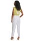 Petite Mid-Rise Cuffed Ankle Pants