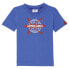 Фото #1 товара Puma Justice League Ctn Jersey Graphic Tee Boys Blue Casual Tops 858526-01