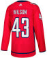 Фото #4 товара Men's Tom Wilson Red Washington Capitals Home Authentic Player Jersey