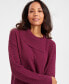 Women's Envelope-Neck Tunic Sweater, Created for Macy's