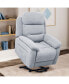 Power Lift Recliner Chair Sofa for Elderly Side Pocket