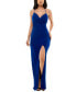 ფოტო #1 პროდუქტის Juniors' High-Slit Gown