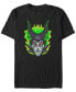 Disney Villains Men's Maleficent Sugar Skull Big Face Short Sleeve T-Shirt L - фото #1