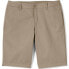 Фото #1 товара Women's School Uniform Plain Front Blend Chino Shorts