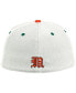 Men's White, Orange Miami Hurricanes Miami Maniac On-Field Baseball Fitted Hat
