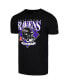 ფოტო #2 პროდუქტის Men's Black Baltimore Ravens Team Logo T-shirt