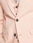 Фото #6 товара New Look slim suit jacket in pink