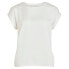 VILA Ellette Satin short sleeve T-shirt
