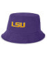 ფოტო #1 პროდუქტის Men's Purple LSU Tigers Local Apex Bucket Hat