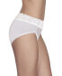 Фото #2 товара Women's Flattering Lace Hi-Cut Panty Underwear 13280, extended sizes available