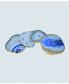 - Agate Gnarled Coasters, Set of 4