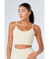 ფოტო #1 პროდუქტის Women's Recycled Colour Block Body Fit Seamless Sports Bra