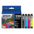 Фото #3 товара Epson 220 Black, C/M/Y 4pk Combo Ink Cartridges - Black, Cyan, Magenta, Yellow