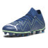 Фото #2 товара Puma Future Match Firm GroundArtificial Ground Soccer Cleats Mens Blue Sneakers