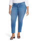 ფოტო #1 პროდუქტის Plus Size Le Silhouette Sheri Slim Jeans