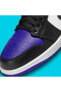 Air Jordan 1 Low "Black/Purple/Aqua