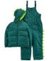 Kid 2-Piece Dinosaur Snowsuit 6