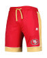 Men's Scarlet, Gold San Francisco 49ers Fan Favorite Fashion Shorts