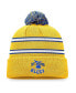 Фото #1 товара Men's Blue St. Louis Blues Special Edition 2.0 Cuffed Knit Hat with Pom