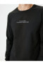 Футболка Koton Long Sleeve Sport Slogan Printed Crew Neck