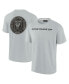 Фото #1 товара Men's Gray Inter Miami CF Oversized Logo T-shirt