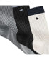 ფოტო #2 პროდუქტის Women's Star Ribbed Embroiderd Socks Pack of Three