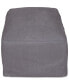 Brenalee Performance Fabric Slipcover Ottoman