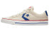 Converse Star Player Ox 星箭 防滑减震 低帮 板鞋 男女同款 米白蓝 / Кроссовки Converse Star Player 161409C