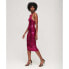 Фото #4 товара SUPERDRY Sequin T Back Sleeveless Midi Dress