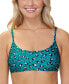 Raisins 281904 Women's Juniors' Selah Bikini Top Swimsuit, Size Large