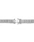 ფოტო #2 პროდუქტის Sterling Silver Cubic Zirconia Elegant Bracelet