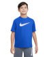 Фото #1 товара Футболка для малышей Nike Big Boys Dri-FIT Мульти+ с логотипом_Training