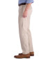 ფოტო #6 პროდუქტის Men’s Iron Free Premium Khaki Straight-Fit Flat-Front Pant