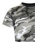 Фото #3 товара Men's Camo Printed Short Sleeve Crew Neck T-shirt