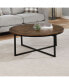 Фото #2 товара Arcadia Wood 42" Round Coffee Table