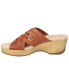 Фото #7 товара Women's Rosanna Slip-On Slip Resistant Wedge Sandals