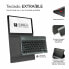 Фото #9 товара Чехол для планшета с клавиатурой Subblim SUBKT3-BTL300 Чёрный Испанская Qwerty QWERTY 10,6"