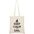 Фото #2 товара KRUSKIS Keep Calm And Sail Tote Bag