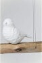Фото #19 товара Kare Design Table Lamp Animal Birds White Table Lamp Porcelain Shade Concrete Base Brass Pole 52 x 35 x 25 cm (H x W x D)