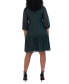 ფოტო #3 პროდუქტის Petite Lace Balloon-Sleeve A-Line Dress