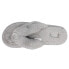 Фото #7 товара Puma Fluff Flip Flop Womens Grey Casual Slippers 384938-04