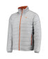 Men's Gray Texas Longhorns Powder Lite Omni-Heat Reflective Full-Zip Jacket