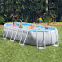 INTEX Prism 503x274x122 cm Oval Pool Steel Frame Above Ground