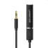 Фото #2 товара Transmiter Bluetooth 5.0 bezprzewodowy adapter audio 3.5 mm mini jack czarny