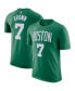 Фото #1 товара Men's Jaylen Brown Kelly Green Boston Celtics Icon 2022/23 Name and Number Performance T-shirt