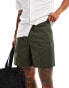 Фото #1 товара New Look pintuck shorts in khaki