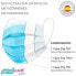 BODYKARE Hygienic Masks In Individual Packaging Box 25 Units