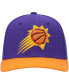 Фото #2 товара Men's Purple, Orange Phoenix Suns MVP Team Two-Tone 2.0 Stretch-Snapback Hat