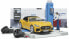 Фото #1 товара Игровой набор Bruder Авто-мастерская с со спортивным автомобилем и фигуркой,62-110